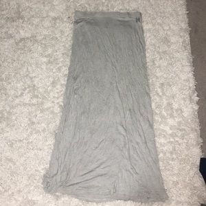 Long skirt with slit!